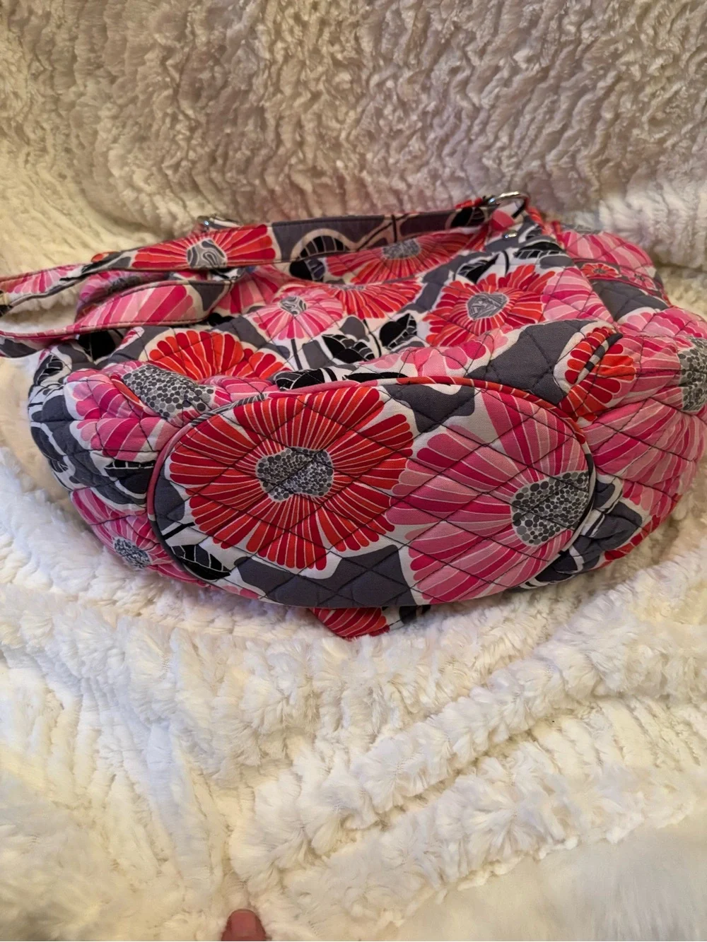 Vera Bradley fabric shoulder bag